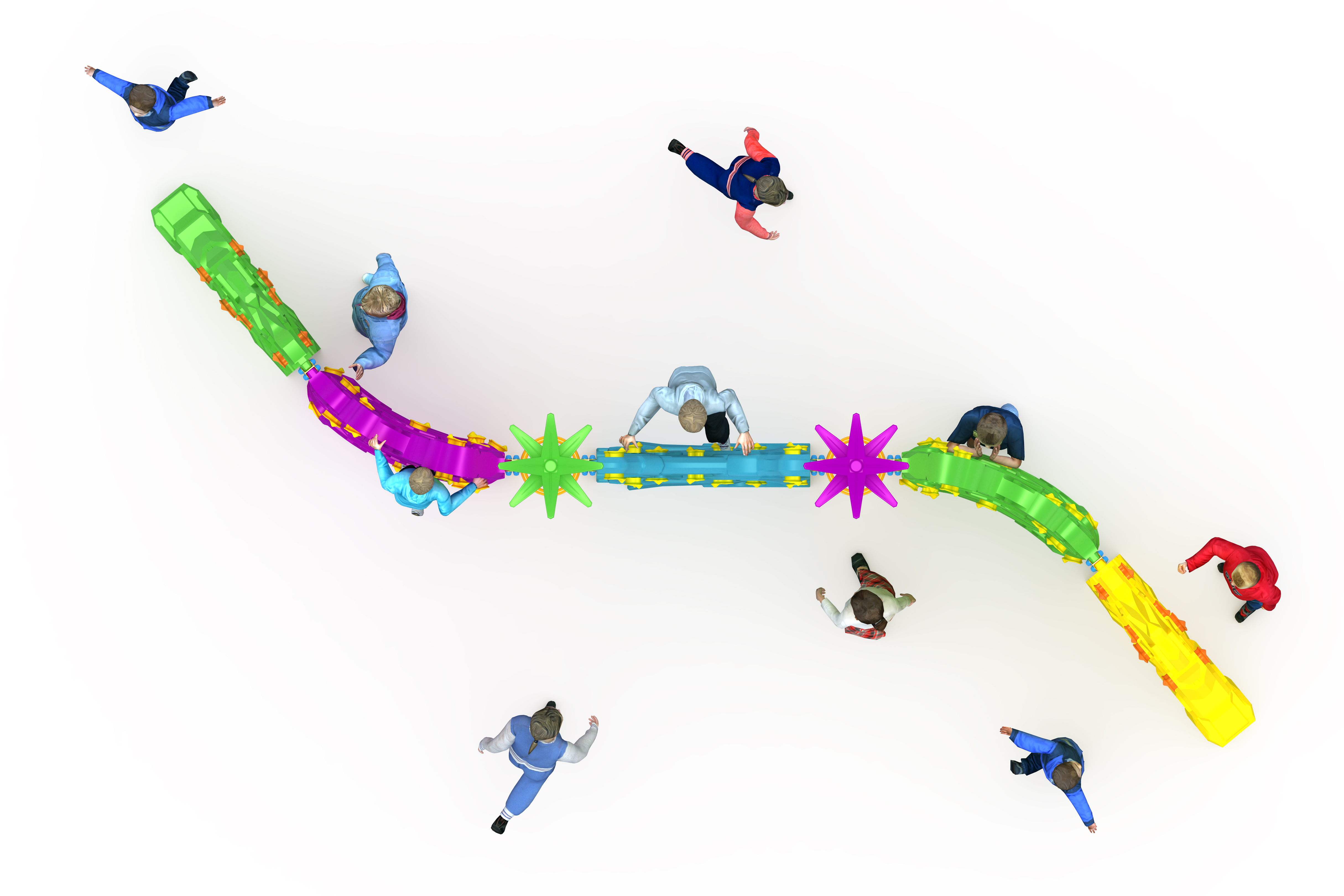 Halatlı Tırmanma B-PTR-200 PTR-211 | Parkur ve Halatlı Tırmanma Oyun Grupları | Erse Kent Mobilyaları